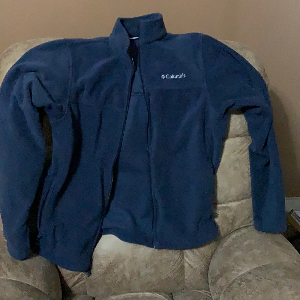 Columbia Navy Fleece Jacket